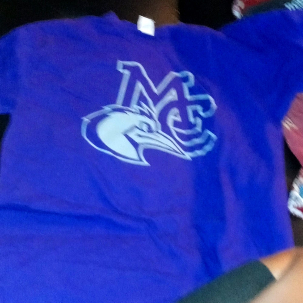 Purple Midland College t-shirts